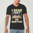 Reading Books For Kids Book Lover Bookworm Librarian Men's V-Neck T-Shirt