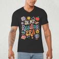 In My Reading Era Books Lovers Men Women Kids Men's V-Neck T-Shirt
