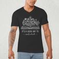 Reading Its A Good Day To Read A Book Librarian Men's V-Neck T-Shirt Reading Its A Good Day To Read A Book Librarian Men's V-Neck T-Shirt