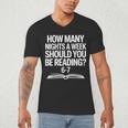 Reading Meme 6 To 7 Nights a Week Book Appreciation Men's V-Neck T-Shirt