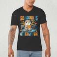 Reading Is Otterly Fun Sea Otter Book Lover Bookworm Men's V-Neck T-Shirt