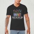 There's No Such Thing As Too Many Books Bookworm Libraries Men's V-Neck T-Shirt