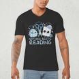 Rock Paper Scissors Nothing Beats Reading Book Lover Men's V-Neck T-Shirt Rock Paper Scissors Nothing Beats Reading Book Lover Men's V-Neck T-Shirt