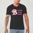 Rowdy 'Bout Books Cowboy Lovers Men's V-Neck T-Shirt Rowdy 'Bout Books Cowboy Lovers Men's V-Neck T-Shirt