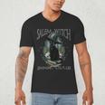 Salem Witch Book Club Cat Reading Witchy Halloween Men Men's V-Neck T-Shirt Salem Witch Book Club Cat Reading Witchy Halloween Men Men's V-Neck T-Shirt
