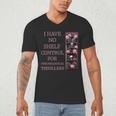 Saying Psychological Thriller Book Reader Lover Men's V-Neck T-Shirt Saying Psychological Thriller Book Reader Lover Men's V-Neck T-Shirt