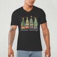 Seasons Readings All Booked For Christmas Book Reading Lover Men's V-Neck T-Shirt Seasons Readings All Booked For Christmas Book Reading Lover Men's V-Neck T-Shirt