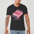 Slow Burn Book Club Men's V-Neck T-Shirt Slow Burn Book Club Men's V-Neck T-Shirt