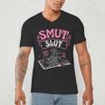 SMUT Slut Provocative Literature Book Club Book Reading Men's V-Neck T-Shirt SMUT Slut Provocative Literature Book Club Book Reading Men's V-Neck T-Shirt