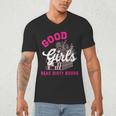 Smutty Book Merch Good Girls Read Dirty Books Smut Readers Men's V-Neck T-Shirt Smutty Book Merch Good Girls Read Dirty Books Smut Readers Men's V-Neck T-Shirt