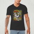 Softball Slider Pop Comic Book Art Best Traits Fast Elite Men's V-Neck T-Shirt