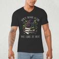 Spicy Book Club Dark Romance Lover Spicy Bookish Merch Goth Men's V-Neck T-Shirt Spicy Book Club Dark Romance Lover Spicy Bookish Merch Goth Men's V-Neck T-Shirt
