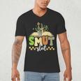 Spicy Book Lover Smut Slut Romance Reading Librarian Men's V-Neck T-Shirt