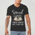 Spread Those Pages Like A Good Girl Bookworm Book Lover Men's V-Neck T-Shirt Spread Those Pages Like A Good Girl Bookworm Book Lover Men's V-Neck T-Shirt