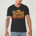 Sunshine & Books For Bookworm Summer Reading Men's V-Neck T-Shirt Sunshine & Books For Bookworm Summer Reading Men's V-Neck T-Shirt