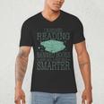 I Survived Reading Banned Books And All I Got Was Sma Men's V-Neck T-Shirt