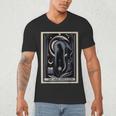 Tarot Cards Guide Book Esoteric Mysticism Clothing The High Priestess -Adults Small Classic Fit Short Sleeve Men's V-Neck T-Shirt Tarot Cards Guide Book Esoteric Mysticism Clothing The High Priestess -Adults Small Classic Fit Short Sleeve Men's V-Neck T-Shirt
