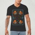 Thankful For Books Turkey Reading Book Lovers Fall Teacher Men's V-Neck T-Shirt Thankful For Books Turkey Reading Book Lovers Fall Teacher Men's V-Neck T-Shirt