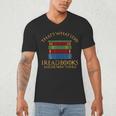 Thats What I Do Read Reading Book Librarian Across America Men's V-Neck T-Shirt