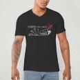 Thriller Book Fan Coffee With A Side Of Murder Men's V-Neck T-Shirt