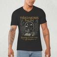 Tired Mom Book Club Running On Coffee Chaos And Chapters Men's V-Neck T-Shirt Tired Mom Book Club Running On Coffee Chaos And Chapters Men's V-Neck T-Shirt