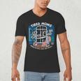 Tired Moms Book Club Coffee Chaos And Chapters Graphic Men's V-Neck T-Shirt Tired Moms Book Club Coffee Chaos And Chapters Graphic Men's V-Neck T-Shirt