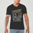 Tired Moms Club Bookish Book Lover Homebody Fall Book Club Men's V-Neck T-Shirt Tired Moms Club Bookish Book Lover Homebody Fall Book Club Men's V-Neck T-Shirt