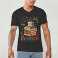 Tis The Season To Be Bookish Christmas Seasons Book Readings Men's V-Neck T-Shirt