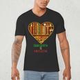 History Education Is Freedom Books Black History Heart Men's V-Neck T-Shirt History Education Is Freedom Books Black History Heart Men's V-Neck T-Shirt