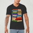 History Month Educated Black Leaders Reading Books Men's V-Neck T-Shirt History Month Educated Black Leaders Reading Books Men's V-Neck T-Shirt