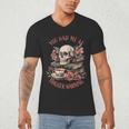 You Had Me At Trigger Warning Dark Romance Smutt Book Reader Men's V-Neck T-Shirt