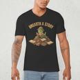 Unearth a Story Dinosaur Reading Books Summer 2026 Men's V-Neck T-Shirt Unearth a Story Dinosaur Reading Books Summer 2026 Men's V-Neck T-Shirt