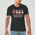 Valentine Cozy Goose Bookish Forget Flowers Buy Me Books Men's V-Neck T-Shirt Valentine Cozy Goose Bookish Forget Flowers Buy Me Books Men's V-Neck T-Shirt