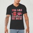 Valentine Day Book You Are Too Sweet Librarian Teacher Kids Men's V-Neck T-Shirt Valentine Day Book You Are Too Sweet Librarian Teacher Kids Men's V-Neck T-Shirt