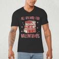 Valentines All Booked For Valentines Book Lovers Teacher Kid Men's V-Neck T-Shirt Valentines All Booked For Valentines Book Lovers Teacher Kid Men's V-Neck T-Shirt