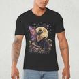 Whimsical Book Fairy Reading Bookish Fairycore Men's V-Neck T-Shirt