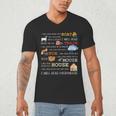 I Will Read Books On a Boat & Everywhere Reading Men's V-Neck T-Shirt