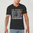 I Will Read Books On A Boat Fun Reading Lover Men's V-Neck T-Shirt I Will Read Books On A Boat Fun Reading Lover Men's V-Neck T-Shirt