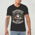 Women's Chai Tea And Books Chai Latte Lover Men's V-Neck T-Shirt Women's Chai Tea And Books Chai Latte Lover Men's V-Neck T-Shirt