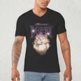 Women's Dungeon Crawler Carl Airbrushed Princess Donut Series Book Men's V-Neck T-Shirt Women's Dungeon Crawler Carl Airbrushed Princess Donut Series Book Men's V-Neck T-Shirt