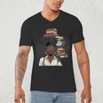 Women's Education Is Freedom Teacher Books Black History Month Men's V-Neck T-Shirt