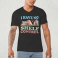 Women's I Have No Shelf Control Book Reader Book Nerd Book Reading Men's V-Neck T-Shirt