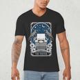 The Writer Typewriter Crow Writing Journalist Book Writer Men's V-Neck T-Shirt The Writer Typewriter Crow Writing Journalist Book Writer Men's V-Neck T-Shirt