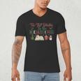 Xmas Books Tis The Season To Be Reading Book Lover Men's V-Neck T-Shirt