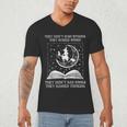 They Didn't Burn Witches Burned Women Books Feminist Women Men's V-Neck T-Shirt They Didn't Burn Witches Burned Women Books Feminist Women Men's V-Neck T-Shirt