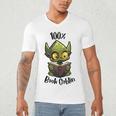 100 Book Goblin Cute Book Reader And Library Lover Men's V-Neck T-Shirt
