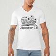 15th Birthday Chapter 15 Reading Book Lover 15 Year Old Men's V-Neck T-Shirt 15th Birthday Chapter 15 Reading Book Lover 15 Year Old Men's V-Neck T-Shirt