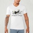 1965 Chapter Sixty Book Cat Lover 60th Birthday For Men Women Men's V-Neck T-Shirt 1965 Chapter Sixty Book Cat Lover 60th Birthday For Men Women Men's V-Neck T-Shirt