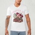 31st Birthday Chapter 31 Birthday Shirt Women Book Lover Men's V-Neck T-Shirt 31st Birthday Chapter 31 Birthday Shirt Women Book Lover Men's V-Neck T-Shirt