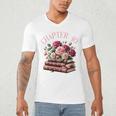 40th Birthday Chapter 40 Birthday Shirt Women Book Lover Men's V-Neck T-Shirt 40th Birthday Chapter 40 Birthday Shirt Women Book Lover Men's V-Neck T-Shirt